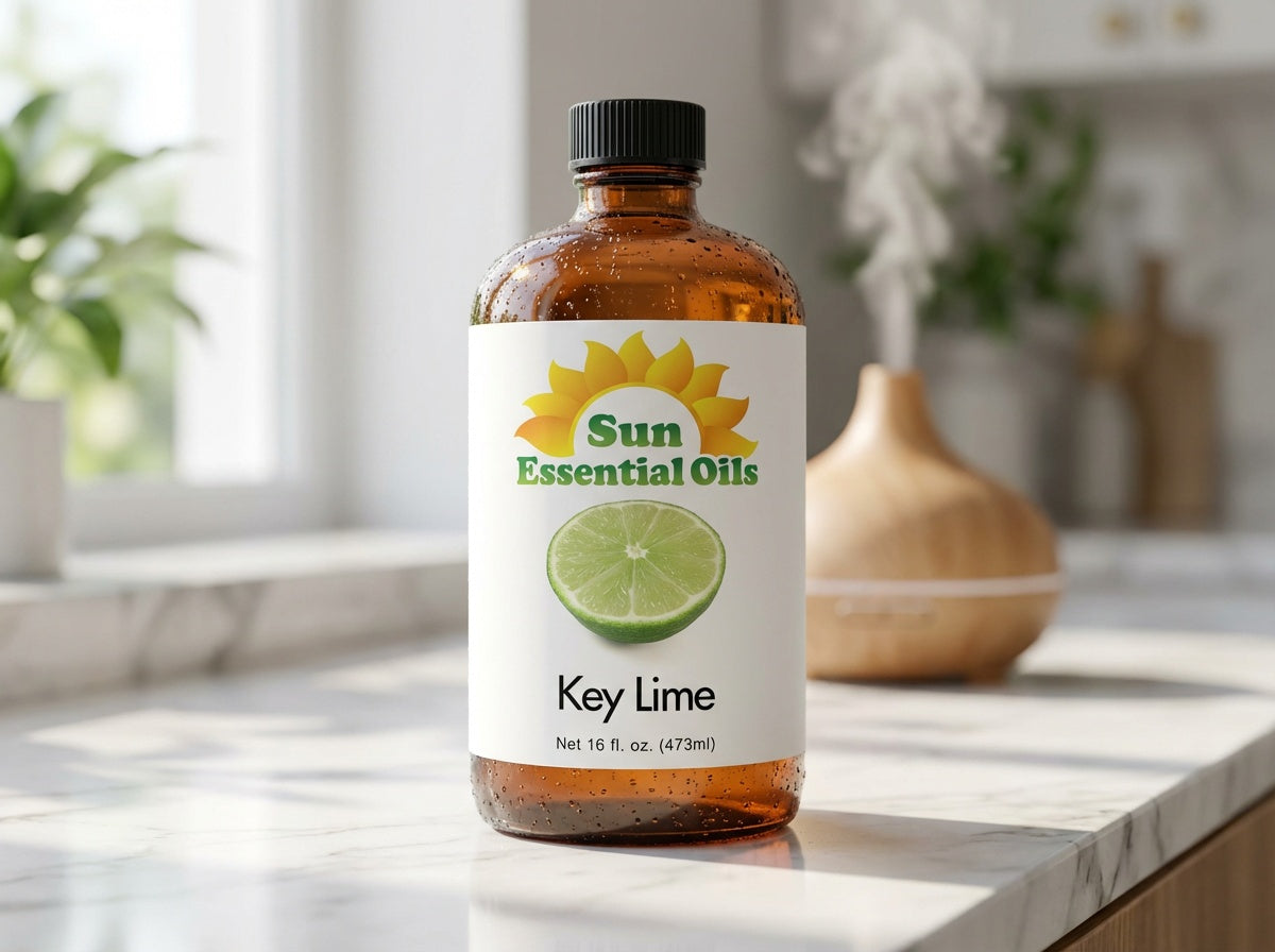 Key Lime Essential Oil – Fresh Citrus Aromatherapy (16oz)