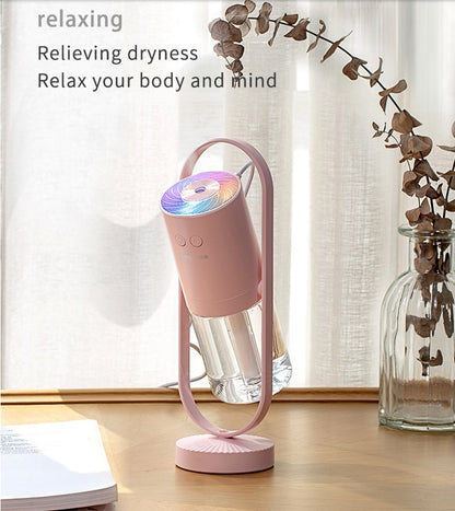 Portable Cool Mist Humidifier – Quiet, Efficient &amp; Travel-Ready
