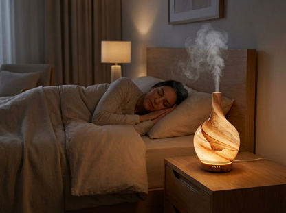 Glass Essential Oil Diffuser & Ultrasonic Cool Mist Humidifier