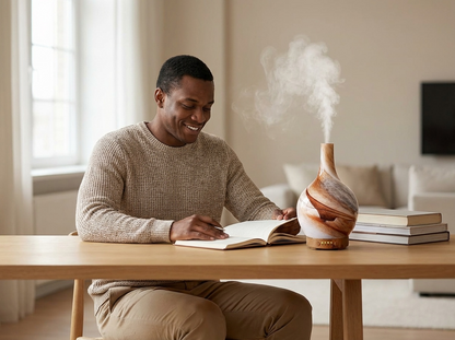 Glass Essential Oil Diffuser & Ultrasonic Cool Mist Humidifier